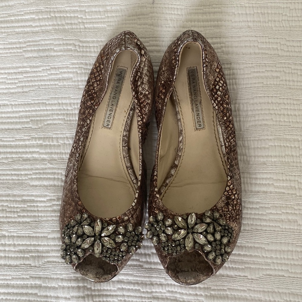 Vera Wang Lavender Shoes